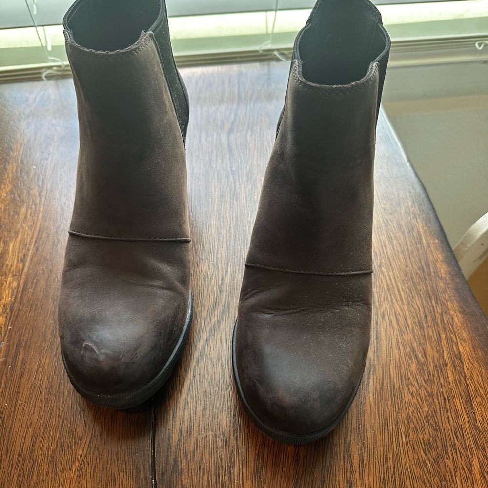 Sorel Women's Black Heeled Boots